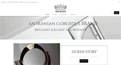 Desktop Screenshot of duksis.com