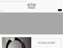 Tablet Screenshot of duksis.com